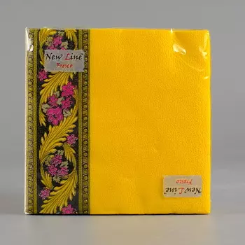 Салфетки бумажные, "Хохлома" 2-слоя, 33*33, 20 листов