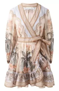 Хлопковое платье Zimmermann