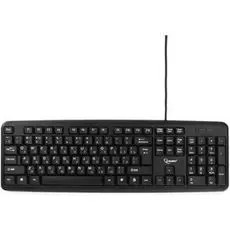 Клавиатура Gembird KB-8320UXL-BL черная, USB., 104 клавиши, 2м