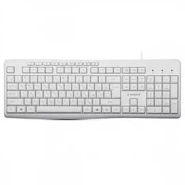 Клавиатура Gembird KB-8430M белая, USB, 113 кл, м/медиа, каб. 1,5м