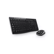 Клавиатура и мышь Wireless Logitech Combo MK270 920-004518 black, USB, OEM