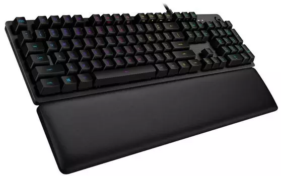 Клавиатура Logitech G513 CARBON - GX BLUE 920-008934 механическая клавиатура с RGB-подстветкой, US