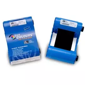 Картридж Zebra 800017-201 Black monochrome cartridge, с красящей лентой и чистящим роликом, 1000 отпечатков