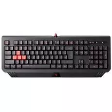 Клавиатура A4Tech Bloody B120 USB, 104 клавиши, 4 резин.кнопки, 1мс, ход 1.5 мм, 1.8 м, подсветка