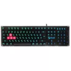 Клавиатура A4Tech Bloody B180R черная, USB, LED
