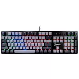 Клавиатура A4Tech Bloody B828N механическая черный/серый USB LED 1595326