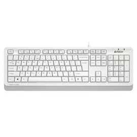 Клавиатура A4Tech Fstyler FKS10 белый/серый USB 1530198