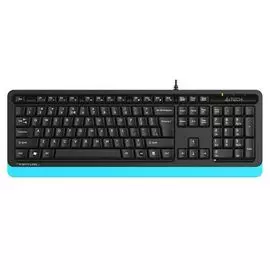 Клавиатура A4Tech Fstyler FKS10 черный/синий USB 1530196