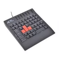 Клавиатура A4Tech X7-G100 USB, 62 кнопки, прорезиненые кнопки управления 511469