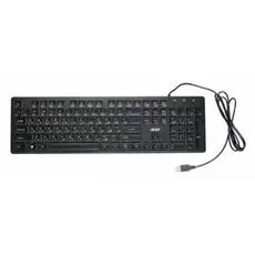 Клавиатура Acer OKW020 ZL.KBDEE.001 черный USB slim