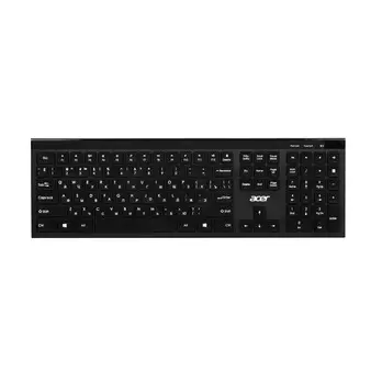 Клавиатура беспроводная Acer OKR300 ZL.KBDEE.014 черная USB