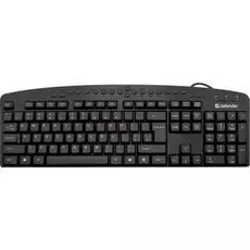 Клавиатура Defender Atlas HB-450 RU черный,мультимедиа 124 кн