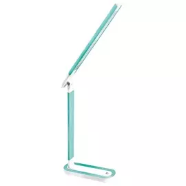 лампа настольная camelion led kd-845 14154 8.5вт мятно/белый