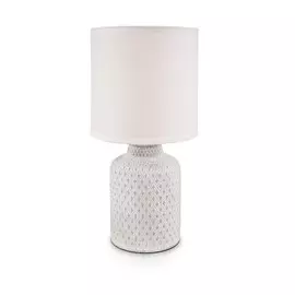 лампа настольная лючия 452 ромбы 60w e14 белый