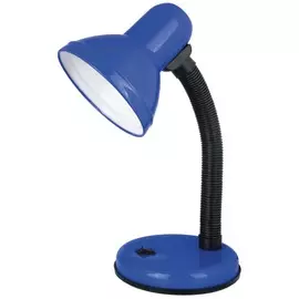 лампа настольная ultraflash uf-301 12357 230вт 60в синий