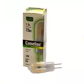 лампа светодиодная camelion g4 12v 1.5вт/830