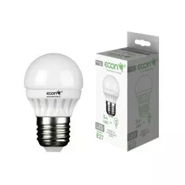 Лампа светодиодная ECON LED P 5Вт E27 4200K ES