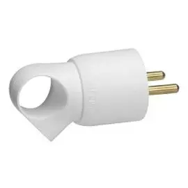 Legrand Элиум Белый Вилка 2Р+Е, 16А, кабель мах 3х2.5, пластик