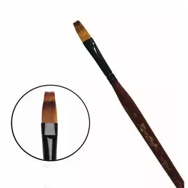 Кисть синтетика №8 "гребешок" Roubloff "07RB" короткая ручка