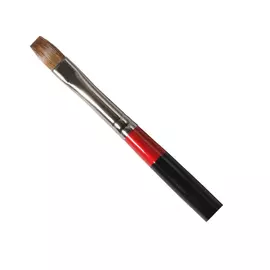 Кисть соболь №8 плоская Daler-Rowney "GEORGIAN" длиннная ручка