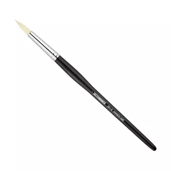 Кисть жесткая синтетика №10 круглая Sketchmarker "351" ручка короткая