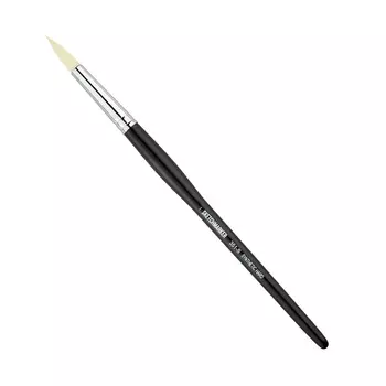 Кисть жесткая синтетика №1 круглая Sketchmarker "351" ручка длинная