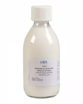 Клей для золочения Masserini водный 250 мл, стеклянная бутылка