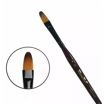 Кисть синтетика №8 овальная Roubloff "06RB" короткая ручка