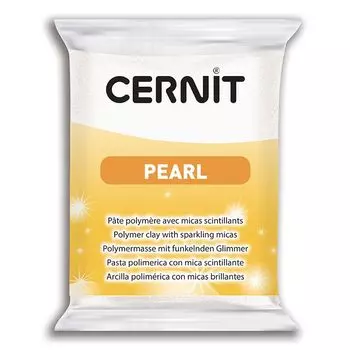 CE0860056 Пластика полимерная запекаемая 'Cernit PEARL' 56 гр (085 жемчужно-белый)
