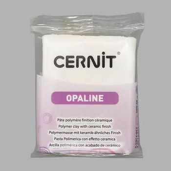 CE0880056 Пластика полимерная запекаемая 'Cernit OPALINE' 56 гр. (010 белый)