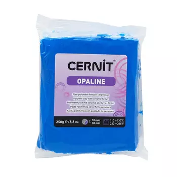 CE0880250 Пластика полимерная запекаемая 'Cernit OPALINE' 250 гр. (261 первичный синий)