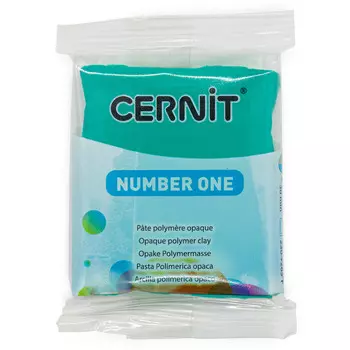 CE0900056 Пластика полимерная запекаемая 'Cernit № 1' 56-62 гр. (620 изумрудный)