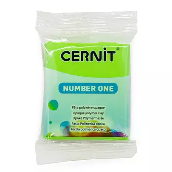 CE0900056 Пластика полимерная запекаемая 'Cernit № 1' 56-62 гр. (603 цвет молодой листвы)