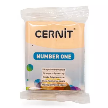 CE0900056 Пластика полимерная запекаемая 'Cernit № 1' 56-62 гр. (423 персиковый)