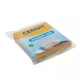 CE0900056 Пластика полимерная запекаемая 'Cernit № 1' 56-62 гр. (746 желтая охра)