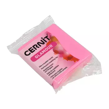 CE0910056 Пластика полимерная запекаемая 'Cernit 'GLAMOUR' перламутровый 56-62 гр. (922 фуксия)