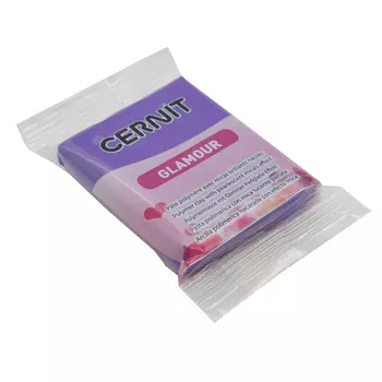 CE0910056 Пластика полимерная запекаемая 'Cernit 'GLAMOUR' перламутровый 56-62 гр. (900 фиолетовый)