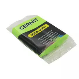 CE0930056 Пластика полимерная запекаемая 'Cernit 'NEON' неоновый 56 гр. (600 неон-зелёный)