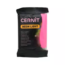 CE0930056 Пластика полимерная запекаемая 'Cernit 'NEON' неоновый 56 гр. (922 неон-розовый)