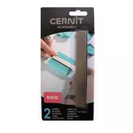 CE908 Лезвия для пластики жесткие (металл), 2 шт. Cernit