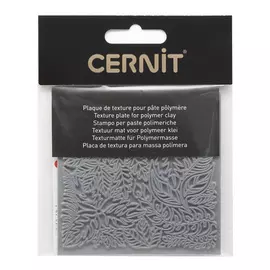 CE95022 Текстура для пластики резиновая 'Листья', 9*9 см. Cernit