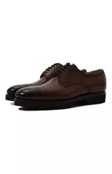 Кожаные дерби Kiton
