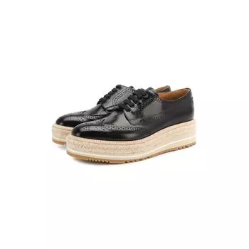 Кожаные дерби Prada