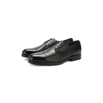 Кожаные дерби Santoni