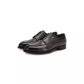 Кожаные дерби Santoni
