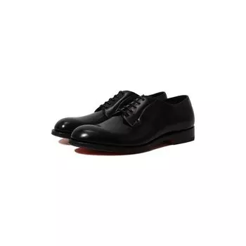Кожаные дерби Santoni