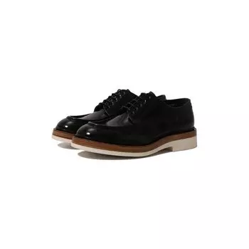 Кожаные дерби Santoni