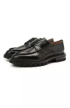 Кожаные дерби Santoni