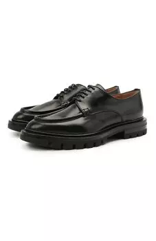 Кожаные дерби Santoni