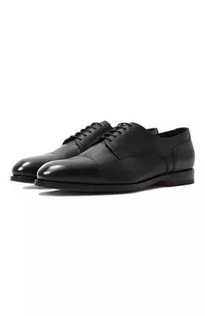 Кожаные дерби Santoni